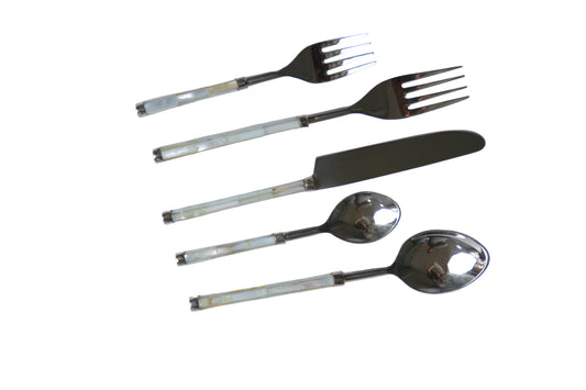 Capiz Dinner Cutlery Set of 5