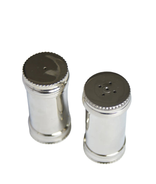 Silver Salt & Pepper Shaker Set of 2