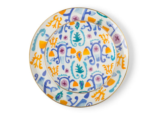 POSH Yellow Dessert Plate