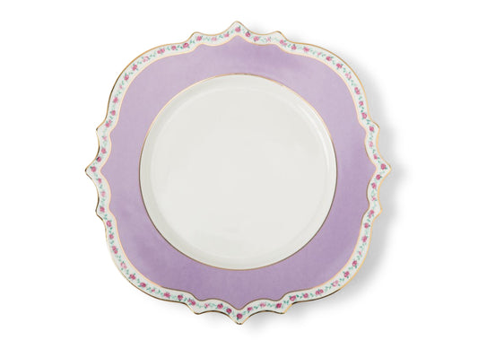 DREAMY Purple Dinner Plate