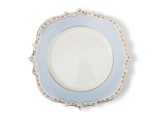 DREAMY Light Blue Dinner Plate
