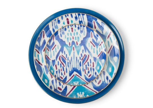 POSH Blue Charger Plate