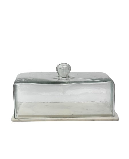 Luna Glass with Marble Base - A