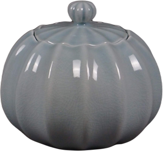 Pumpkin Porcelain Jar