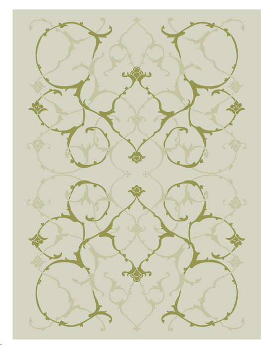 Floral Seamless Carpet - 2 Large