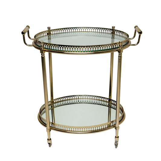 Millicent Bar Cart W/Mirror