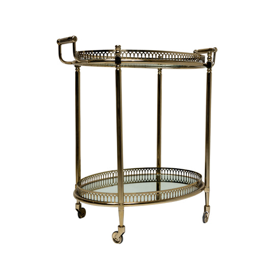 Millicent Bar Cart W/Mirror