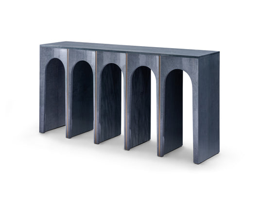 Minimalist Curved Front Console