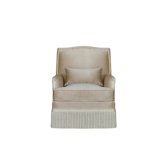 Abigail Fringe Accent Chair - 2
