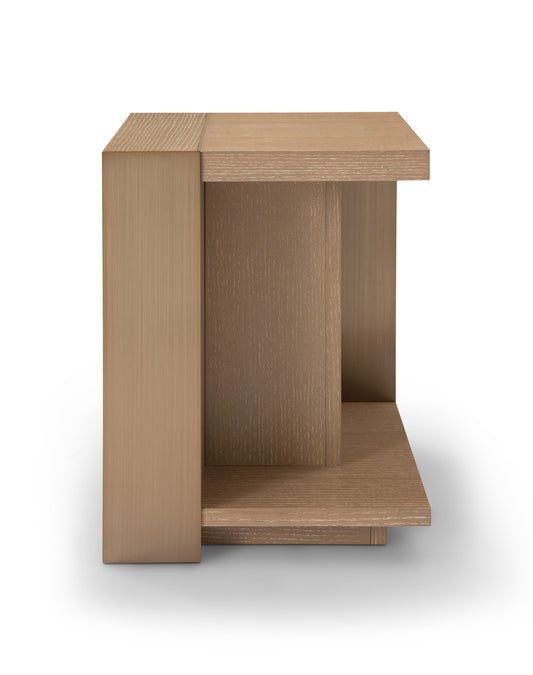 Plank Square Side Table