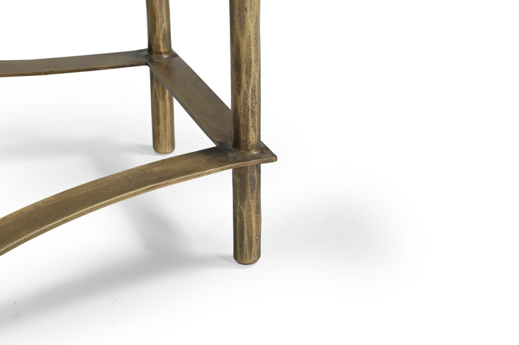 Elliot Iron Coffee Table with Marble top SET of 2