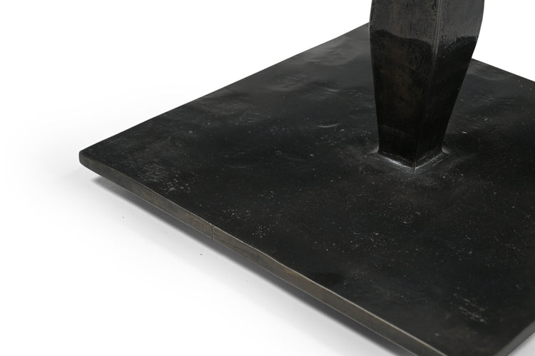 Hugo Iron Side Table w/ Marble Top