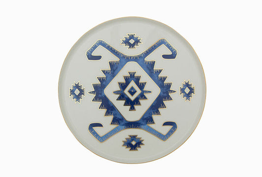 ARABESQUE Blue Dinner Plate