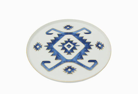 ARABESQUE Blue Dinner Plate