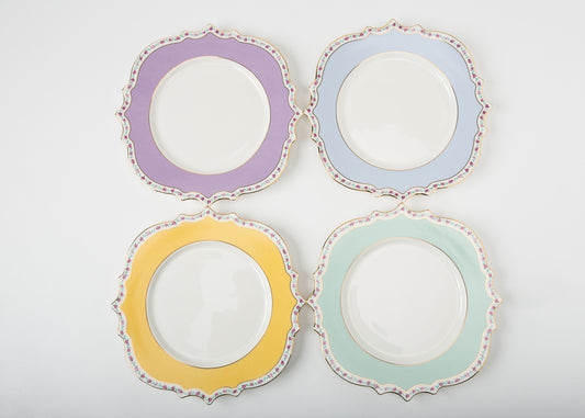 DREAMY Purple Dinner Plate