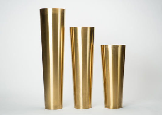 Gold Stainless Steel Planters