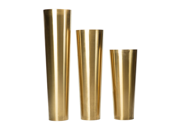 Gold Stainless Steel Planters