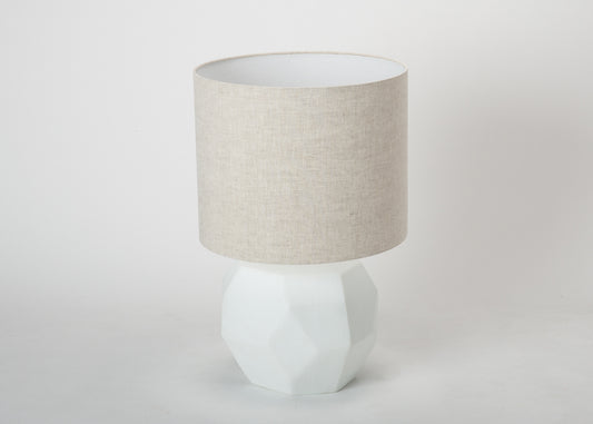 GUAXS Cubistic Round Table Lamp OPAL