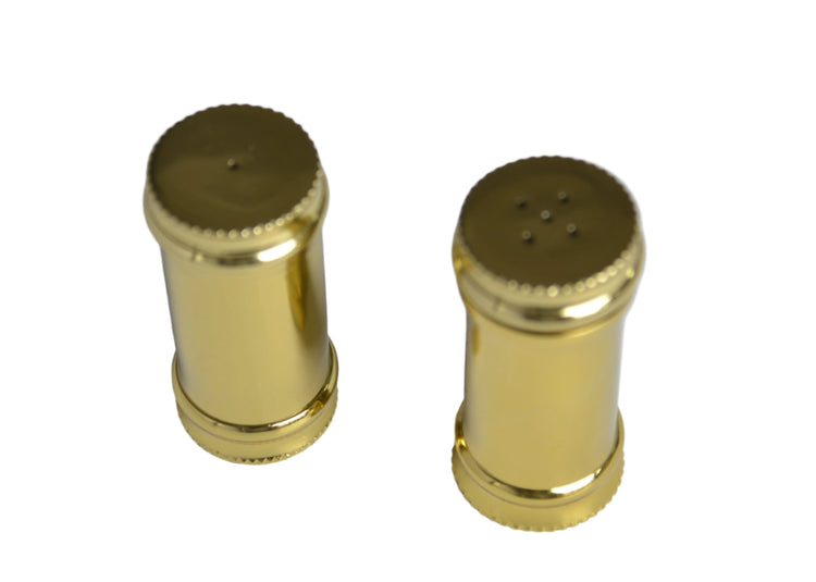 Golden Salt & Pepper Shaker Set of 2