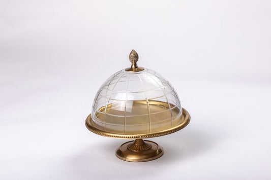 Cake Stand with Dome - C