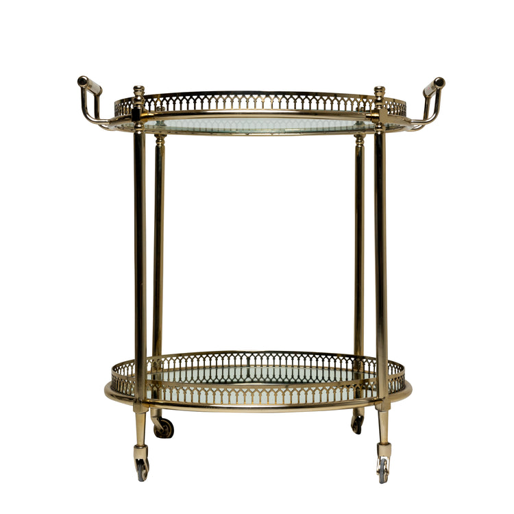 Millicent Bar Cart W/Mirror