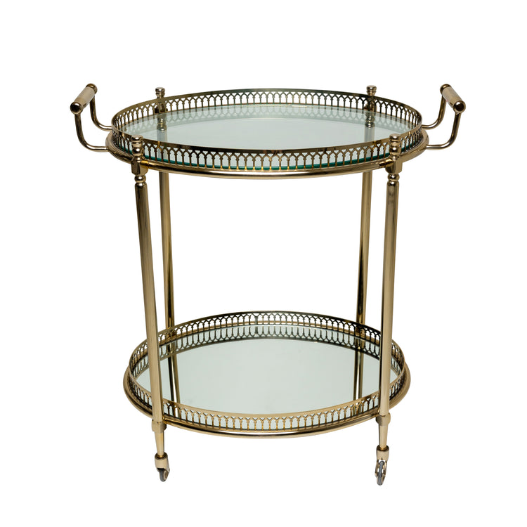 Millicent Bar Cart W/Mirror