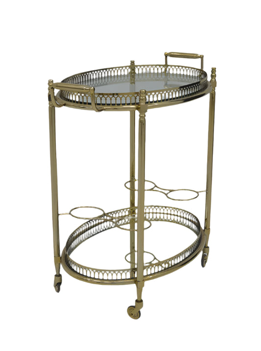 Millicent Bar Cart W/Mirror