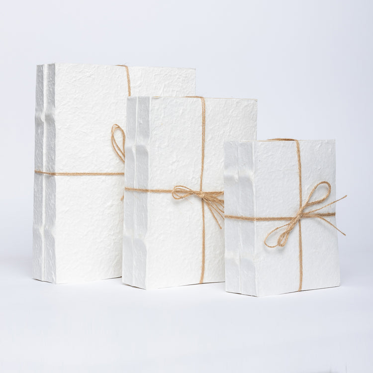 Decorative White Book Accessories - Medium