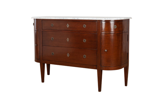 Antique Half-moon Commode