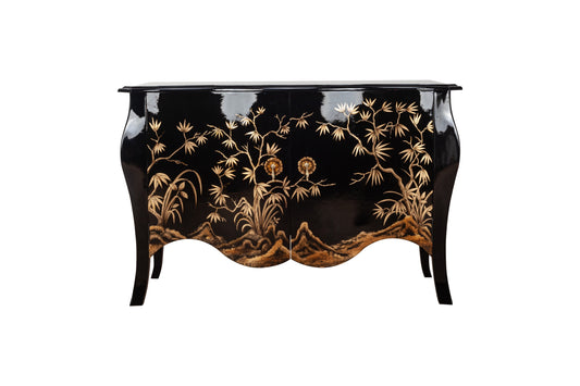 Chinoiserie Lacquer Commode