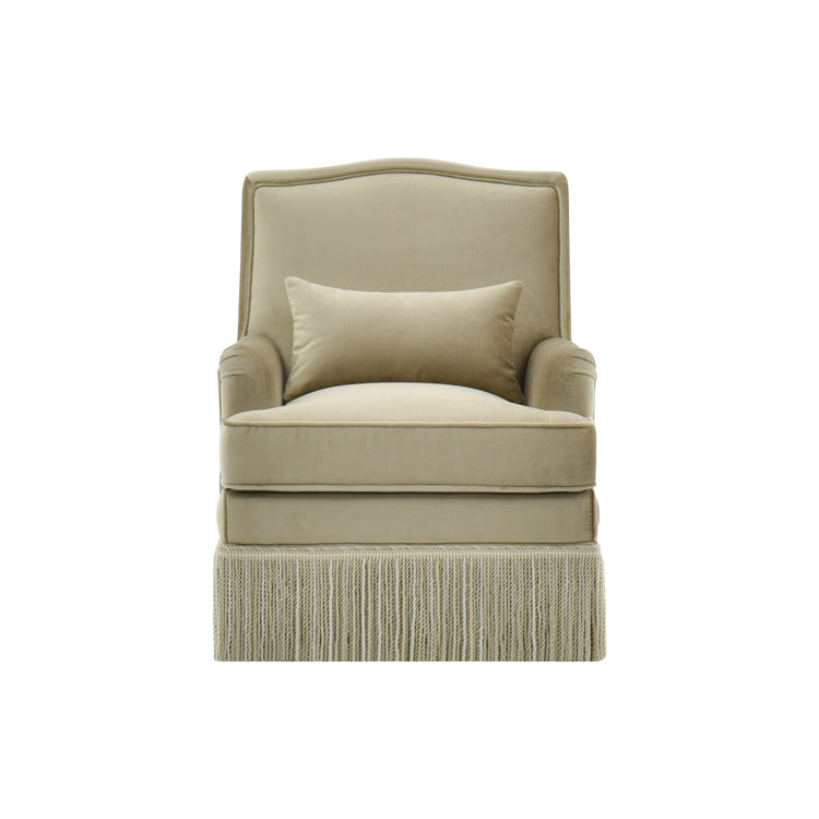 Abigail Fringe Accent Chair - 3