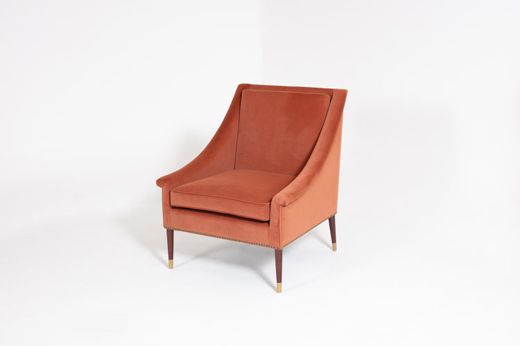 Velvet Club Chair