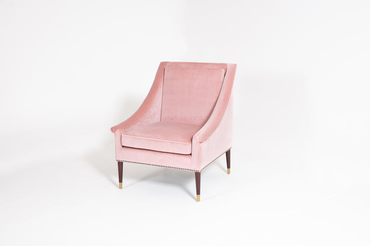 Velvet Club Chair