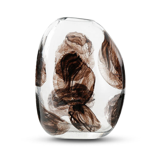 Glass Vase - Simple Through Bottle - A