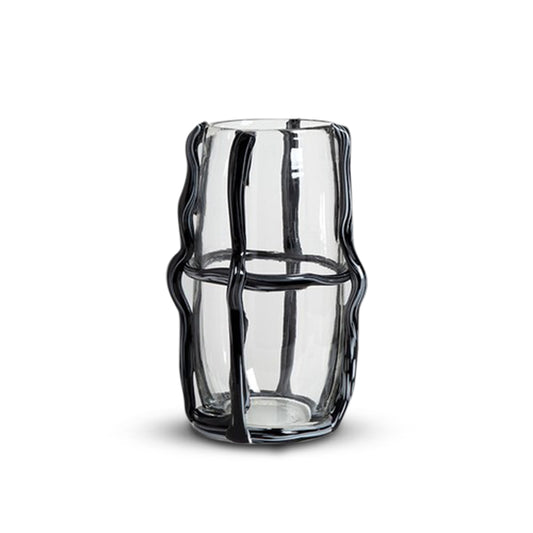 Glass Vase - Thick Wire Bottle A