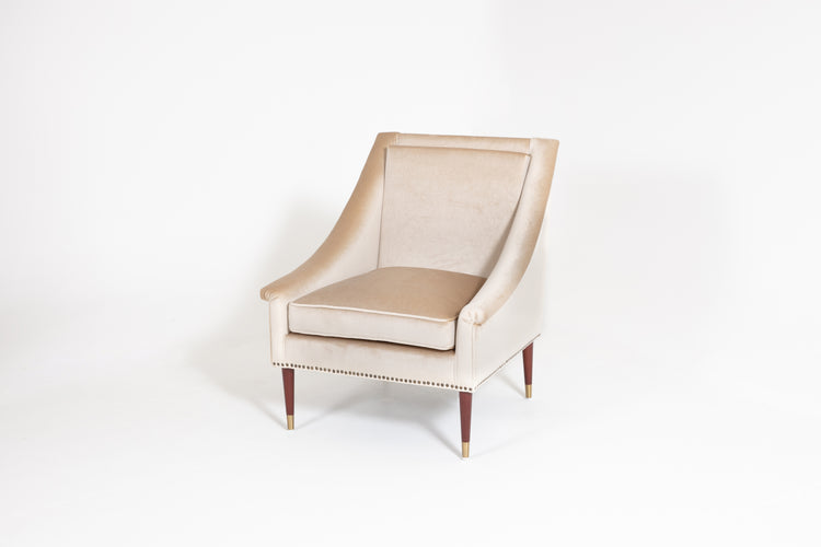 Velvet Club Chair