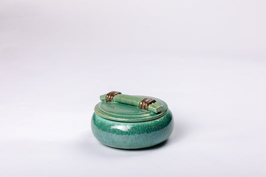 Green Ceramic Box