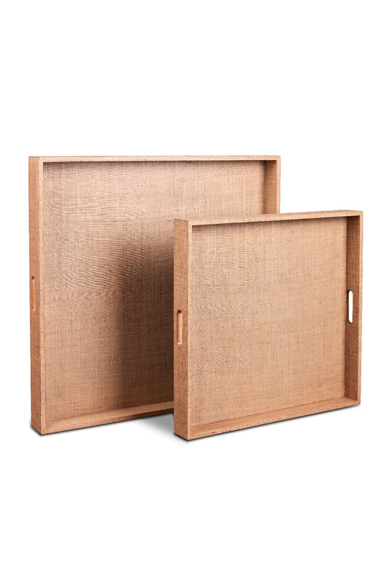 Ash Rayon Tray S/2