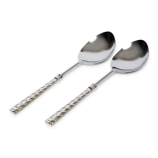 Salad Spoon Set of 2 (Nickel Plated)