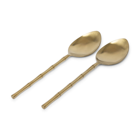 Salad Spoon (Matt Gold) Set of 2