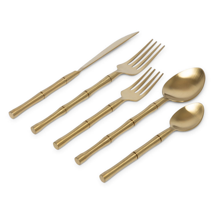 Cutlery (Matte Gold) Set of 5