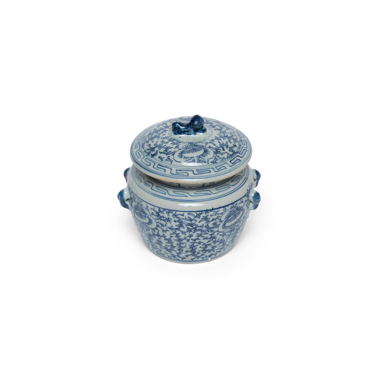 Blue & White Chinese Porcelain Jar