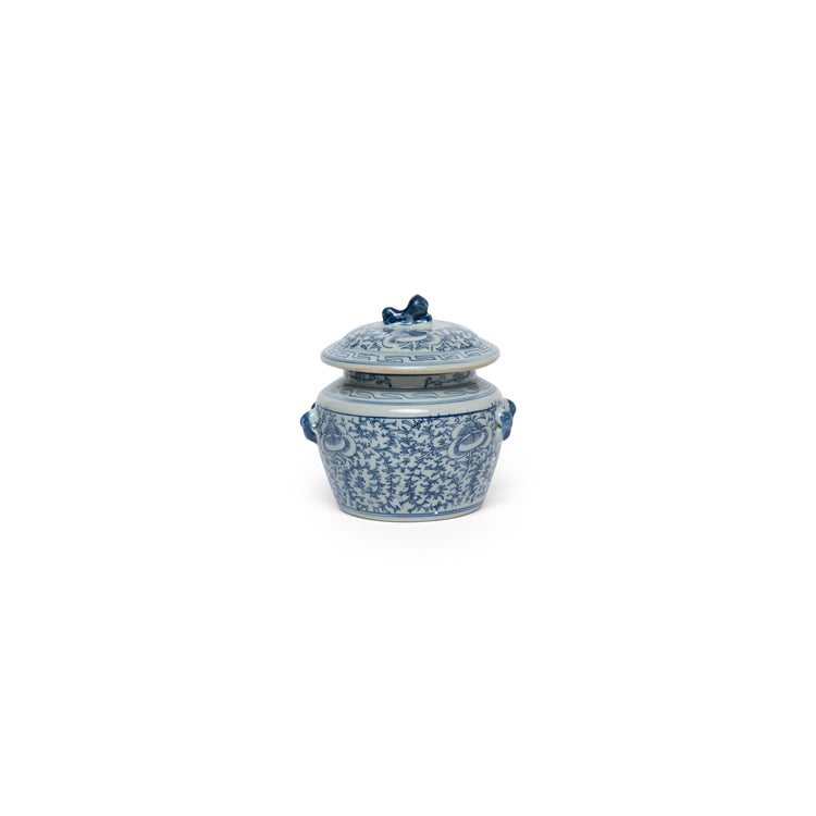 Blue & White Chinese Porcelain Jar