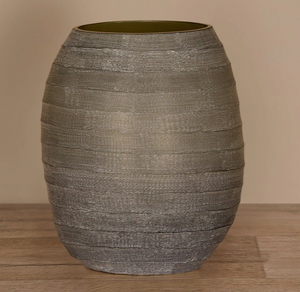 Smoked Organic Vase