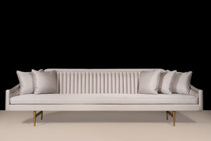 Velvet Loveseat Sofa - 3 meters L