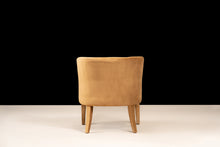 Load image into Gallery viewer, Almond Velvet Chair

