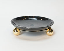 Load image into Gallery viewer, Black Marble Serving Bowl
