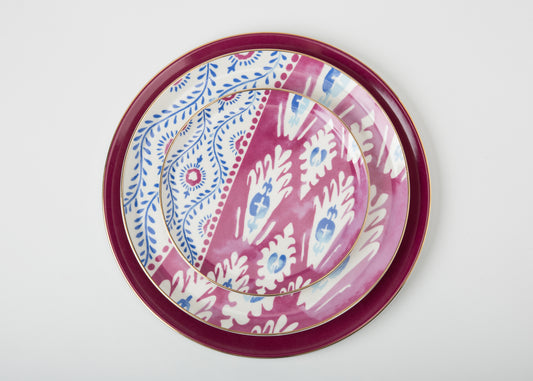 POSH Magenta Charger Plate