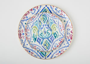 POSH Light Blue Dessert and Dinner Plate