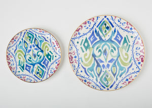 POSH Light Blue Dessert and Dinner Plate